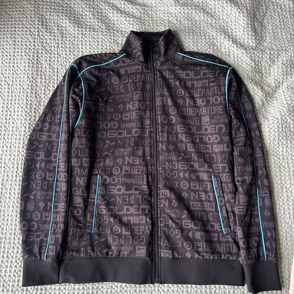 Aritzia TNA Golden Graphic Jacket